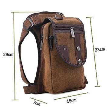 Anjoy Multi-Pockets Tactical Fanny Pack for Men and Women