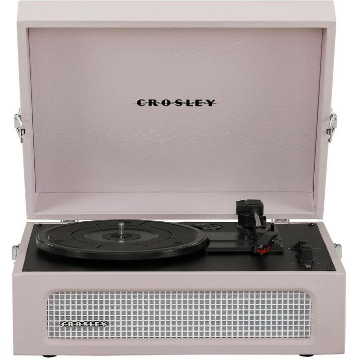 Crosley Voyager Portable Vinyl Record Player Amethyst
