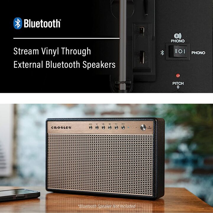 Crosley Voyager Portable Vinyl Record Player Amethyst