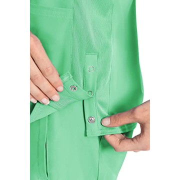 Stylish Women's Scrub Top with Pockets and Comfort