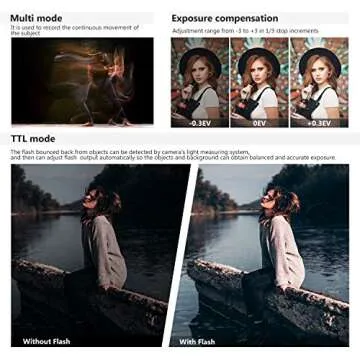 NEEWER 750II TTL Camera Flash Speedlite with LCD Screen, Compatible with Nikon D4 D5 D60 D90 D100 D200 D300S D300 D500 D610 D700 D750 D800 D810 D850 D3400 D3500 D5200 D5300 D7000 D7100 D7200 D7500