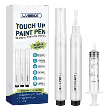 LANBEIDE Creative Refillable Touch Up Paint Pens for Easy Home Repair and Maintenance