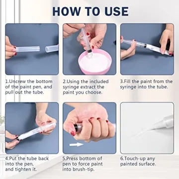 LANBEIDE Refillable Touch Up Paint Pens for Home Repair