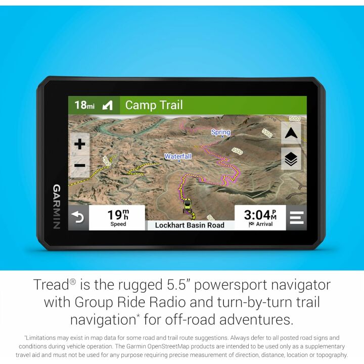 Garmin Tread Off-Road Navigator with Radio & GPS