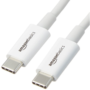 Amazon Basics USB-C to USB-C Fast Charger Cable, 480Mbps Speed, USB-IF Certified, for Apple iPhone 1...