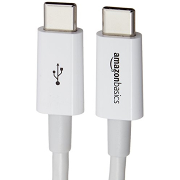 AmazonBasics USB-C Fast Charger Cable, 9 Feet, 480Mbps