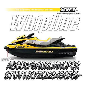 STIFFIE Electric Green/Black Boat & PWC Registration Decals