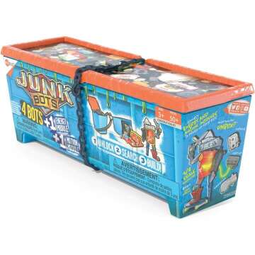 HEXBUG JUNKBOTS Industrial Dumpster Kit - 50+ Pieces