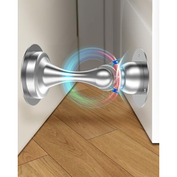 BUDONI Magnetic Door Stop - Super Strong, Easy Install, Elegant Design