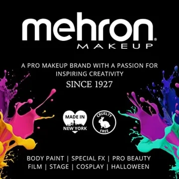 Mehron Clown White Face Paint for Halloween & Performances