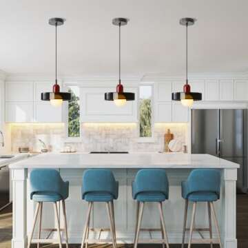 Pendant Lights Stained Glass Dark Olive Green Hanging Light Bedroom Lighting for Kitchen Dining Room Mid Century Modern Light Living Room Light Fixture Dark Olive Green and Wine