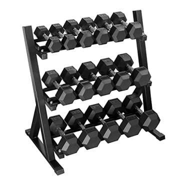 Durable 8LB Hex Dumbbells for Effective Home Workouts