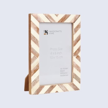 Chevron Pattern Picture Frame for Stylish Home Decor