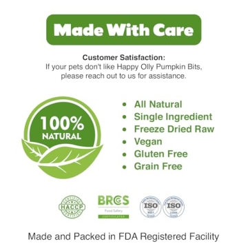 Healthy Happy Olly Pumpkin Treats for Dogs - 2oz