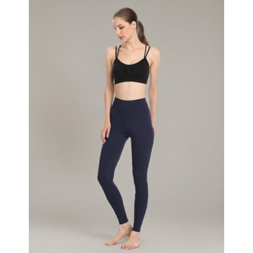 Buttery Soft High Waisted Women's Yoga Pants in True Navy