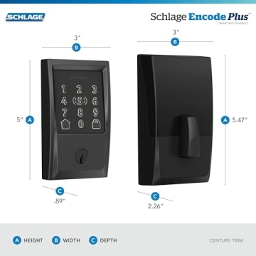Schlage Encode Plus WiFi Smart Lock for Keyless Entry