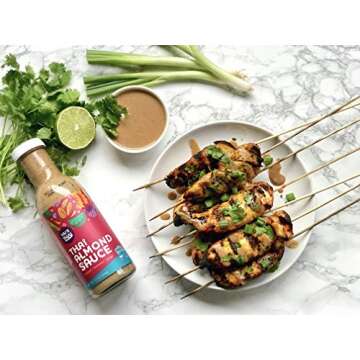 Yai's Thai Almond Sauce 12 Ounce Bottle