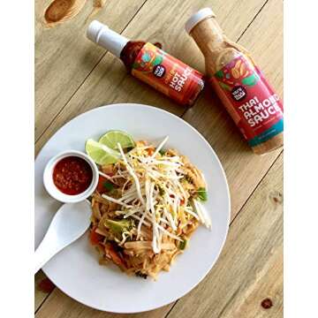 Yai's Thai Almond Sauce 12 Ounce Bottle
