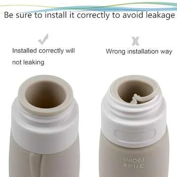 YFLife Travel Size Silicone Bottles TSA Approved Set