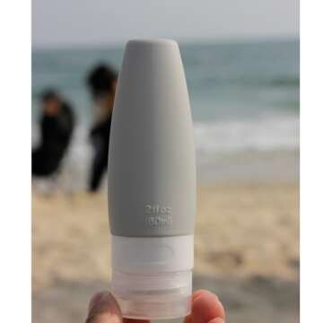 YFLife Travel Size Silicone Bottles TSA Approved Set