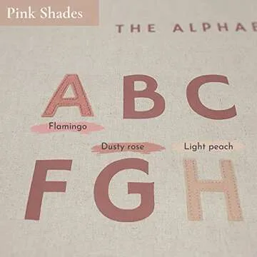 Stunning 16x24 Inch Alphabet Wall Art for Kids Rooms