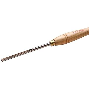 Sorby Fingernail Bowl Gouge, 3/8" - Premium Woodworking Tool for Precision Craftsmanship