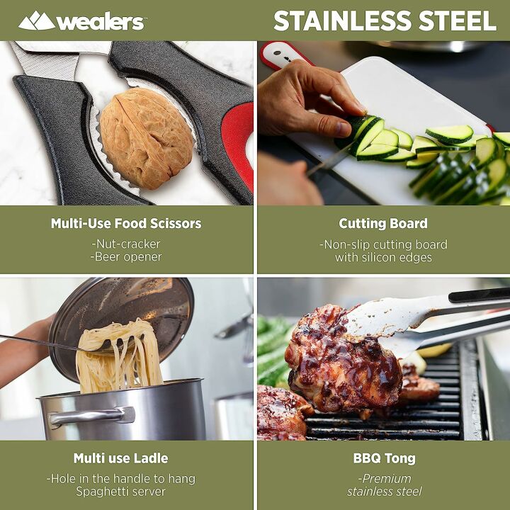 Compact Camp Kitchen Utensil Set for Travel