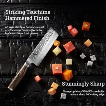 Shun Premier Nakiri Knife for Professional and Home Chefs