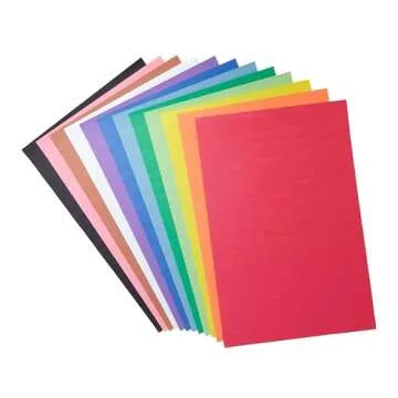 Crayola Giant Construction Paper Pad - 48 Sheets with Stencils