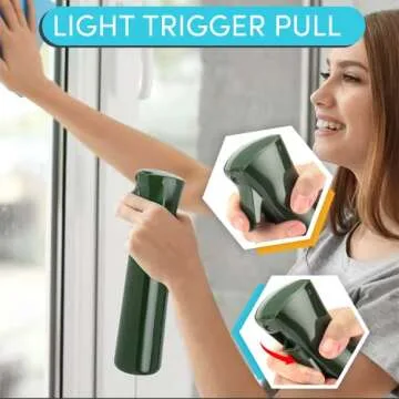 Hula Home Continuous Spray Bottle for Hair Styling & More