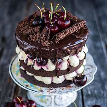 AWTBDP 4 Inch Cake Pan Set of 8, Anodized Aluminum Round Cake Pans with 100 Pcs Parchment Paper Tins Baking Pan for Cheese Cake, Pizza, Quiche, Non Toxic, Leakproof, Easy Pop Out