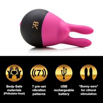 Bedroom Kandi Hip Hop Vibrator for Ultimate Pleasure