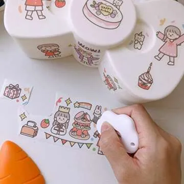 Akhfky 6Pcs Mini Utility Knives - Cloud Shaped Cutters