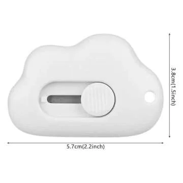 Akhfky 6Pcs Mini Utility Knives - Cloud Shaped Cutters