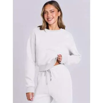 ANRABESS Women's Stylish Two Piece Lounge Tracksuit