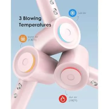 Zhiyangfei High-Speed Hair Dryer with Negative Ions 110K RPM