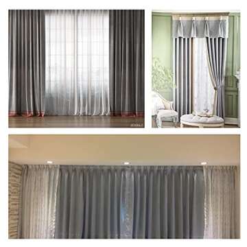 Premium Gold Curtain Rings Set for Easy Installation