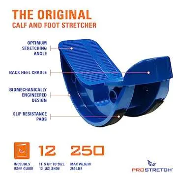 ProStretch the Original Calf Stretcher and Foot Rocker for Plantar Fasciitis, Achilles Tendonitis and Tight Calves, Made in USA