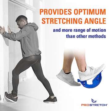 ProStretch the Original Calf Stretcher and Foot Rocker for Plantar Fasciitis, Achilles Tendonitis and Tight Calves, Made in USA