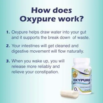 Pure & Healthy Oxypure Colon Cleanser with Magnesium Oxide