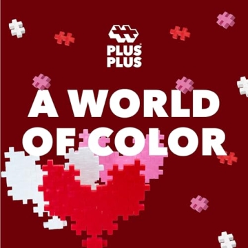 PLUS PLUS 3D Building Set - Mini Maker Tube of Fun