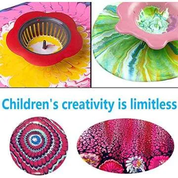 YES.YM 5 Pieces Flow Painting Tools for Unique Patterns