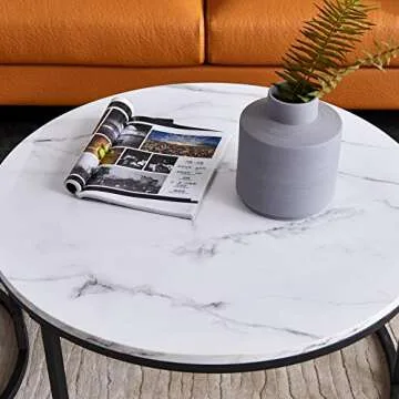 Nlager Nesting Coffee Tables Set for Modern Living Spaces