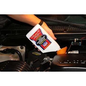 Lucas Oil 10418 Semi-Synthetic Multi-Vehicle Automatic Transmission Fluid - 1 Quart, Case of 6