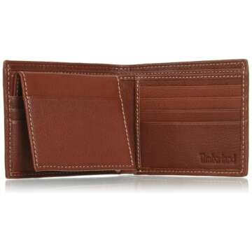 Timberland RFID Men's Leather Wallet - Slim & Durable