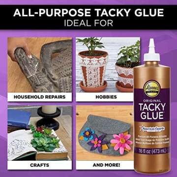 Aleene's Original Tacky Glue - Versatile Crafting Adhesive