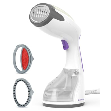 Beautural Portable Handheld Steamer for Quick Wrinkle Removal