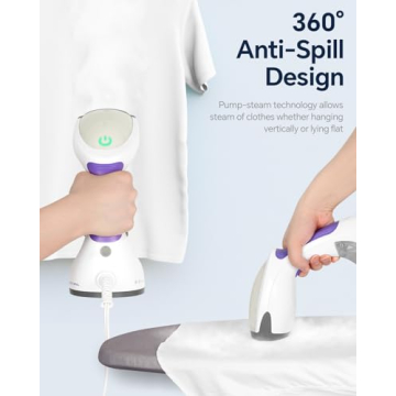 Beautural Portable Handheld Steamer for Quick Wrinkle Removal