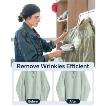 Beautural Portable Handheld Steamer for Quick Wrinkle Removal