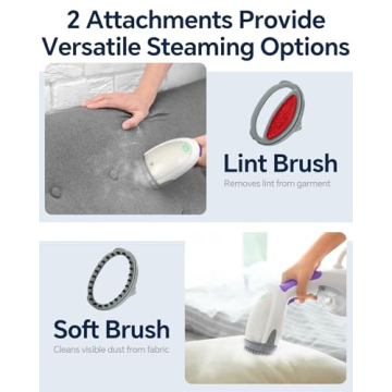 Beautural Portable Handheld Steamer for Quick Wrinkle Removal